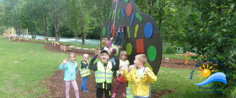 Motorikpark auch für die Kleinsten